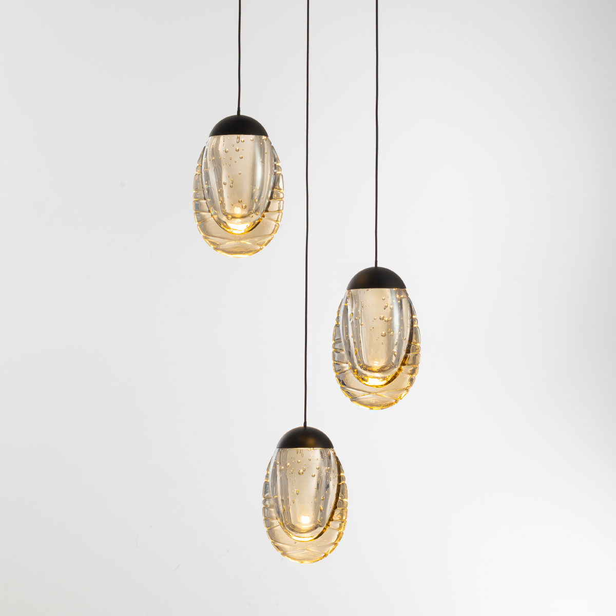 Подвесной светильник Delight Collection MD25090022-3A matt black/champagne в Санкт-Петербурге