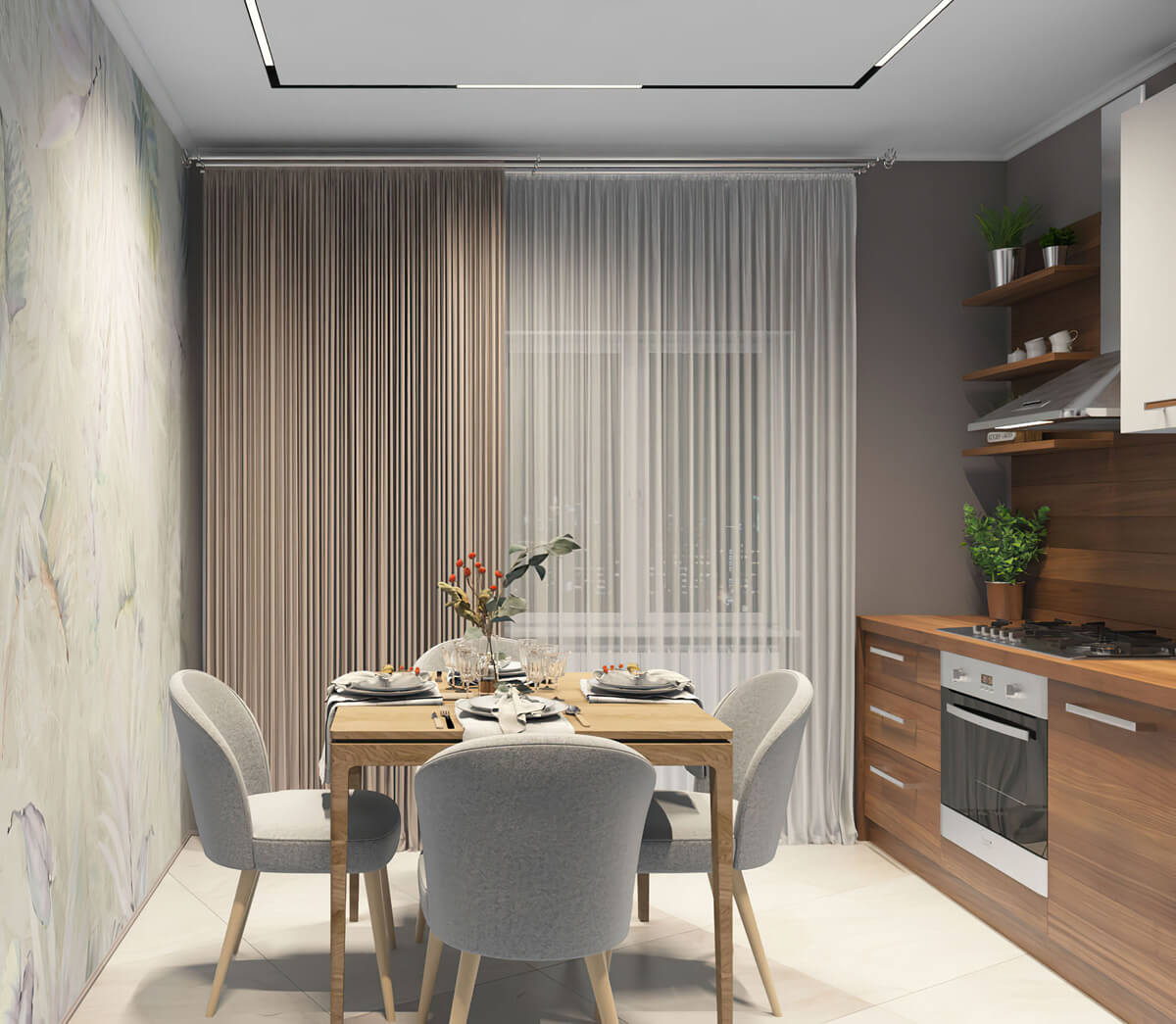 Трековый светодиодный светильник Denkirs DK8005-BK в Санкт-Петербурге