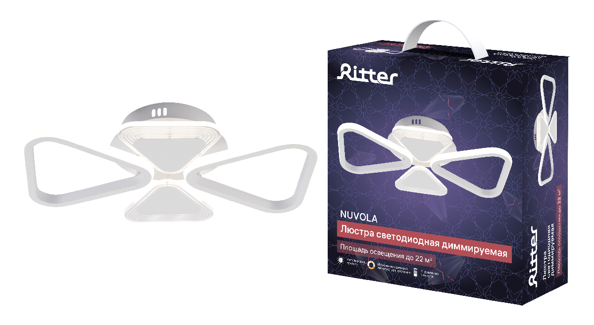 Потолочная люстра Ritter Nuvola 52938 9 в Санкт-Петербурге