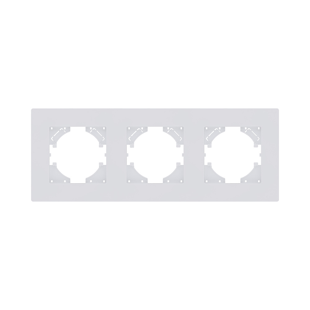 Рамка 3-постовая, белый матовый Kollinger Aspekt AT3WM в #REGION_NAME_DECLINE_PP#