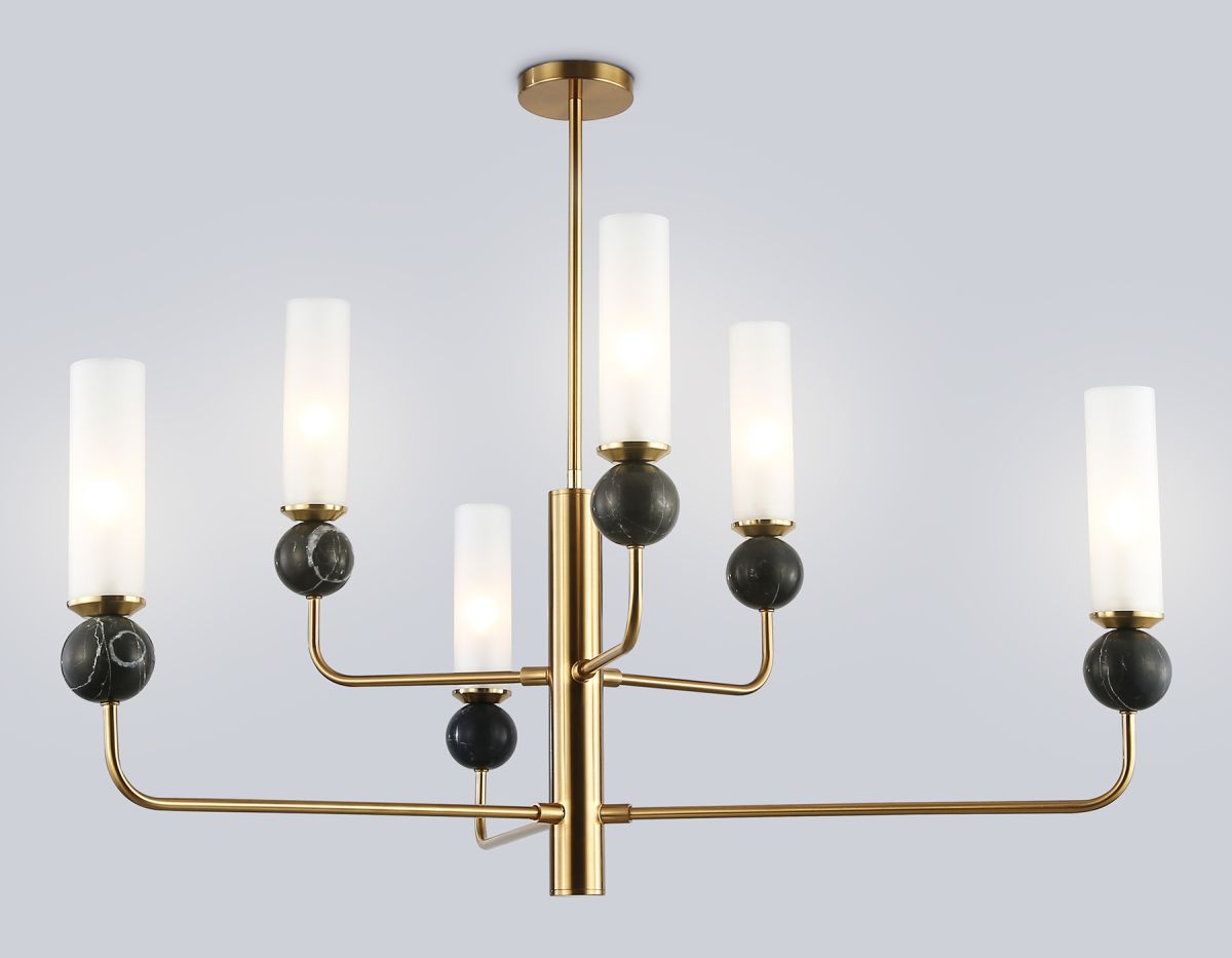 Люстра на штанге Ambrella Light High Light Ceramo Modern LH53263 в #REGION_NAME_DECLINE_PP#