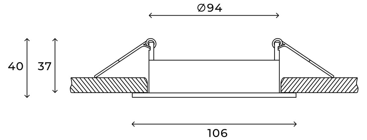 Точечный светильник Hesby Lighting Core HSBL_0230 в Санкт-Петербурге