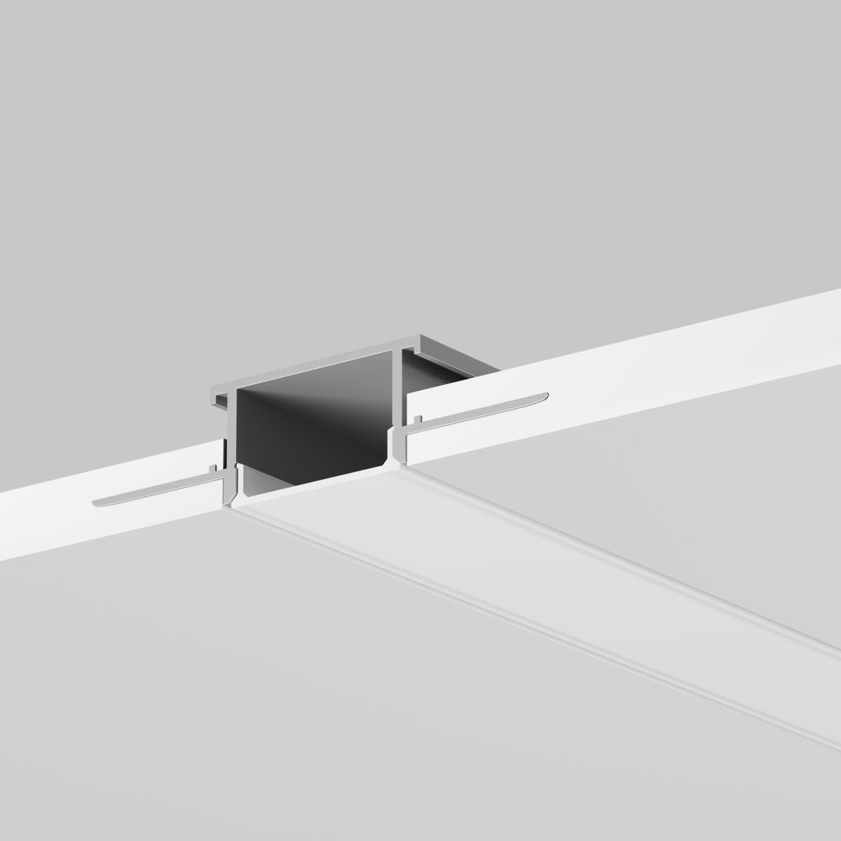 Алюминиевый профиль встраиваемый скрытого монтажа Maytoni Led Strip ALM-011-S-3M 636009 в Санкт-Петербурге