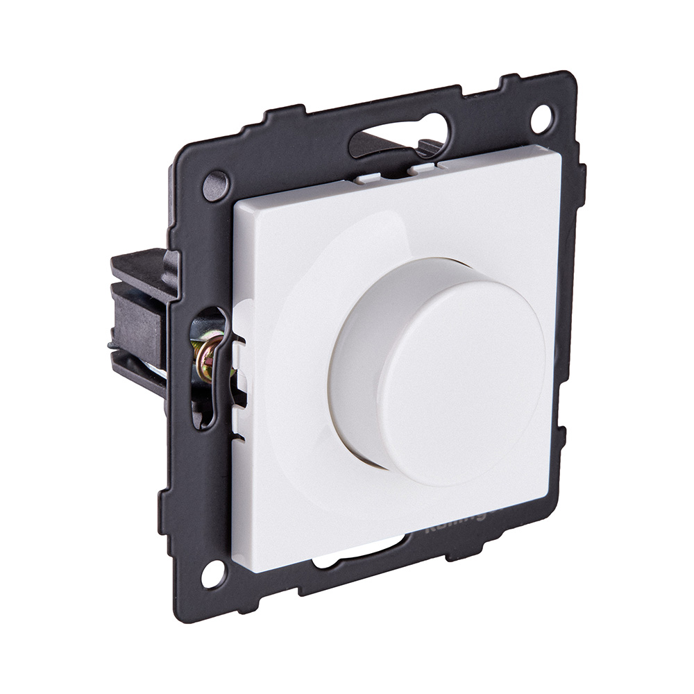 Светорегулятор для светодиодных ламп, проходной, 500W, белый Kollinger REA-048WH для Aspekt, Eleganz, Reflex в #REGION_NAME_DECLINE_PP#