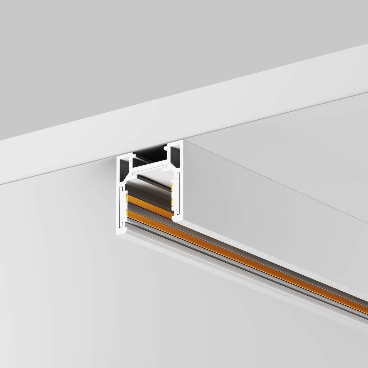 Шинопровод низкопрофильный накладной Maytoni Magnetic track system Exility TRXMN034-412W в Санкт-Петербурге
