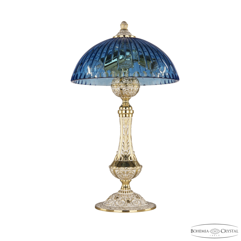 Настольная лампа Bohemia Ivele Crystal Florence 71100L/25 GW Aquamarine/H-1K в Санкт-Петербурге