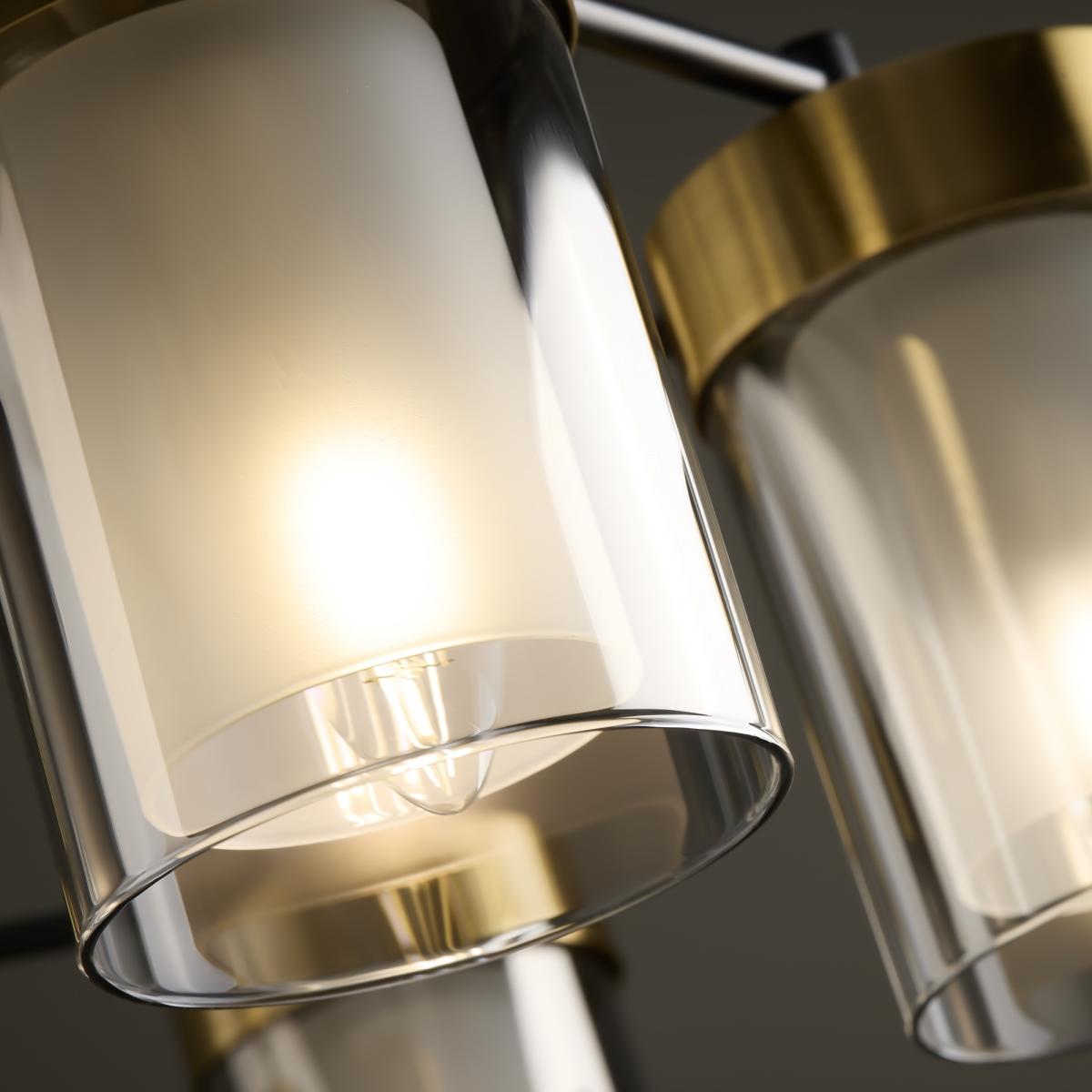 Люстра на штанге Freya Lora FR5432PL-08BBS в Санкт-Петербурге