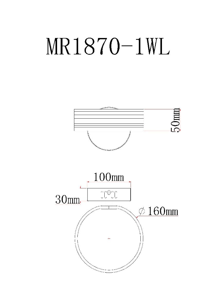 Настенный светильник MyFar Vinsent MR1870-1WL в Санкт-Петербурге