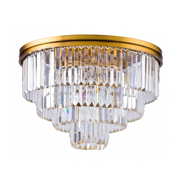 Потолочная люстра DeLight Collection 1920s Odeon 9513C/600R gold/clear в Санкт-Петербурге