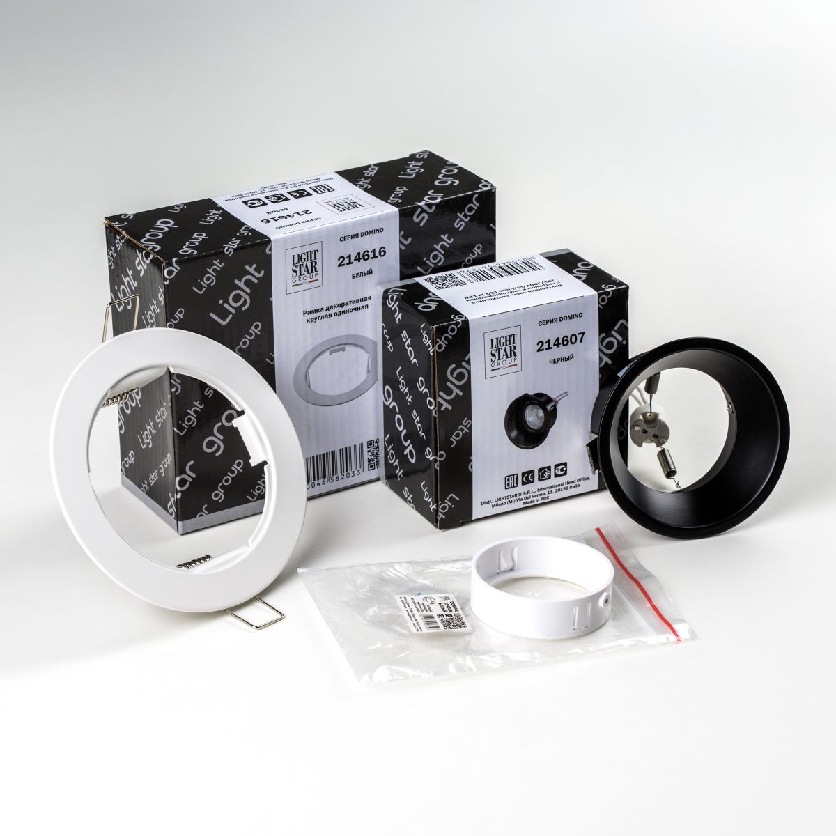 Встраиваемый светильник Lightstar Domino (214616+214607+214006) D61607WMOD в Санкт-Петербурге