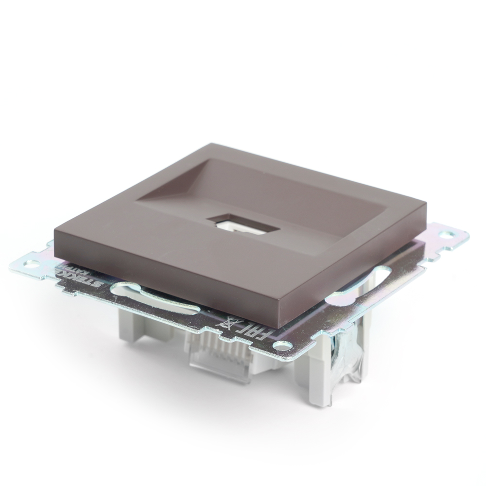 Розетка компьютерная 1-местная RJ-45 Stekker Катрин GLS00-7107-04 49023 в #REGION_NAME_DECLINE_PP#