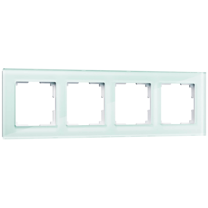 Рамка Werkel Favorit на 4 поста натуральное стекло WL01-Frame-04 4690389060199 в Санкт-Петербурге