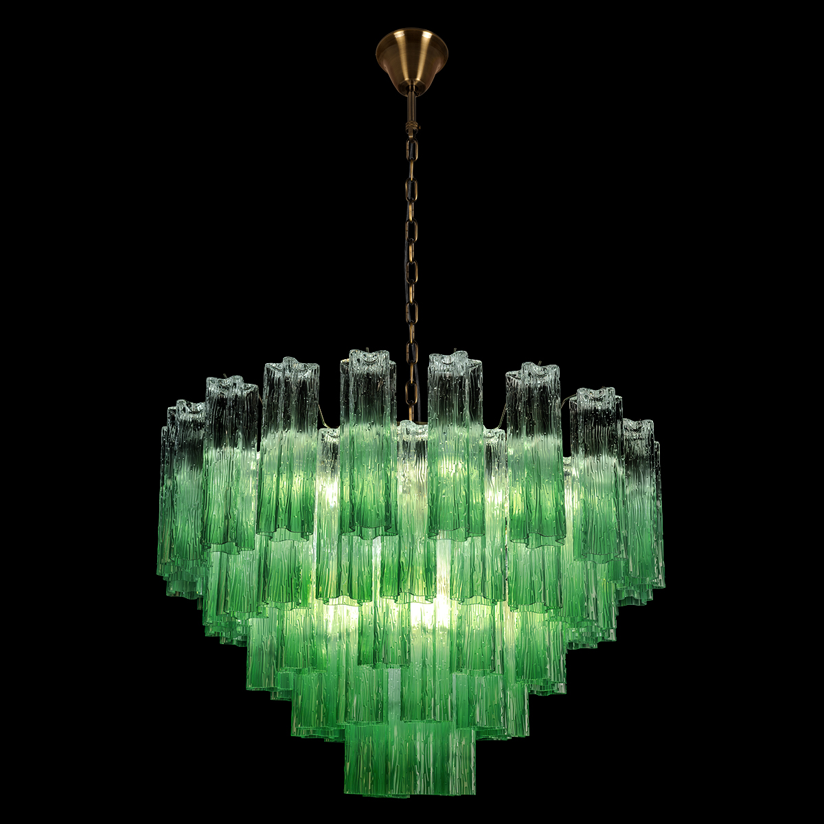Подвесная люстра Loft IT Murano 10580/800 Clear green в Санкт-Петербурге