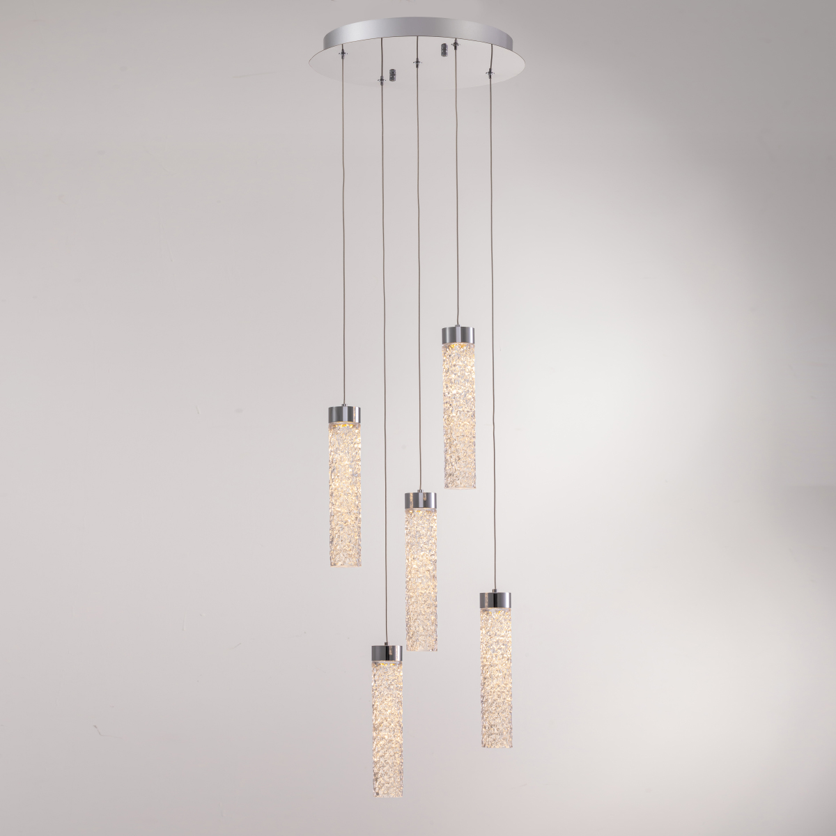 Подвесной светильник Delight Collection MD24030028-5A chrome/clear в Санкт-Петербурге