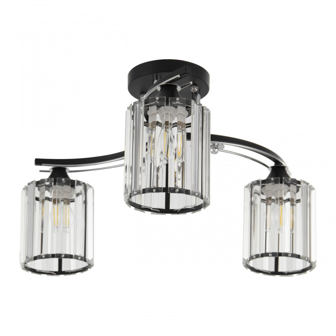 Потолочная люстра Arte Milano Amalfi 327103/3 BK+CR в Санкт-Петербурге