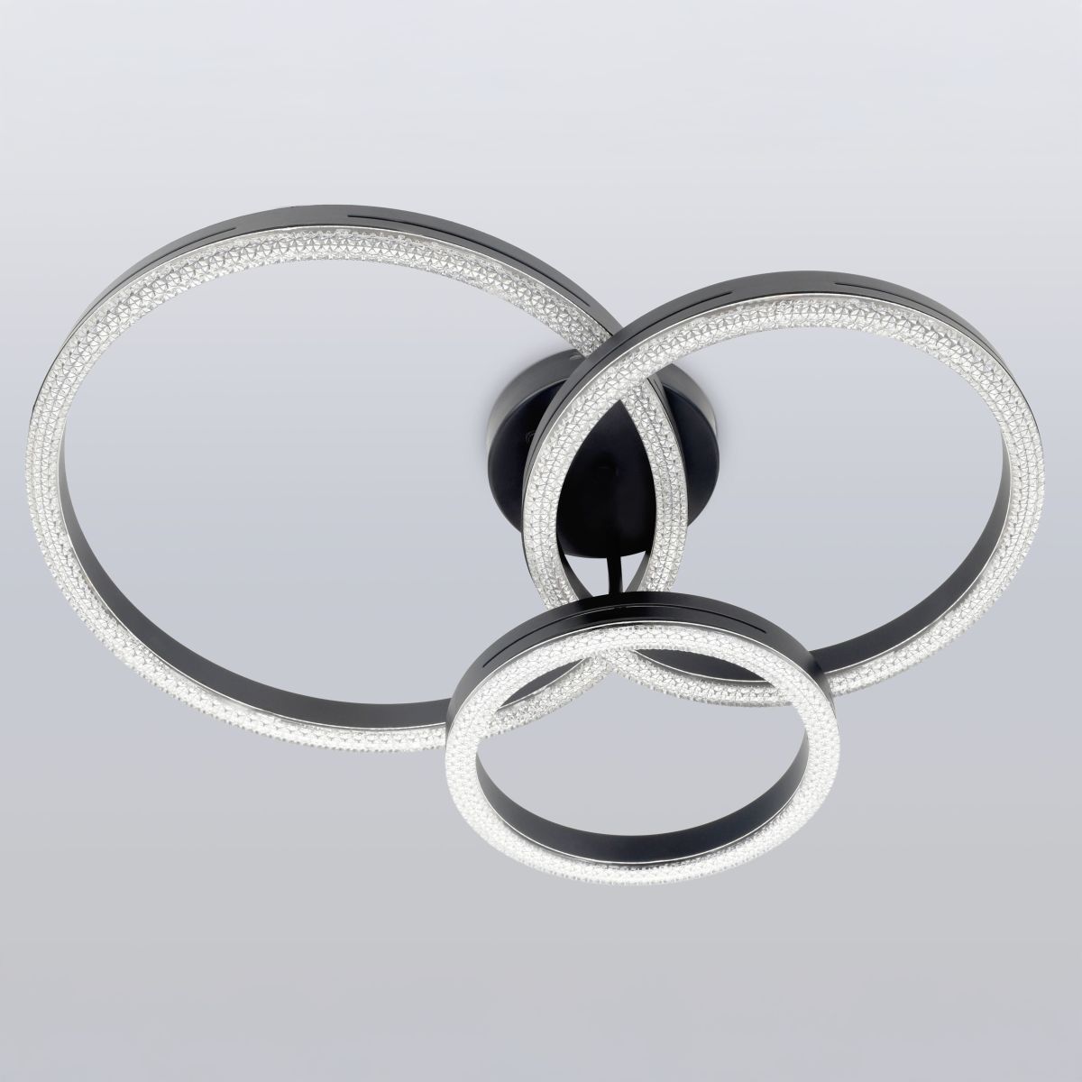 Потолочный светильник Эра Модерн Bloom CLL-1-110W 3K-6K RC BK в Санкт-Петербурге