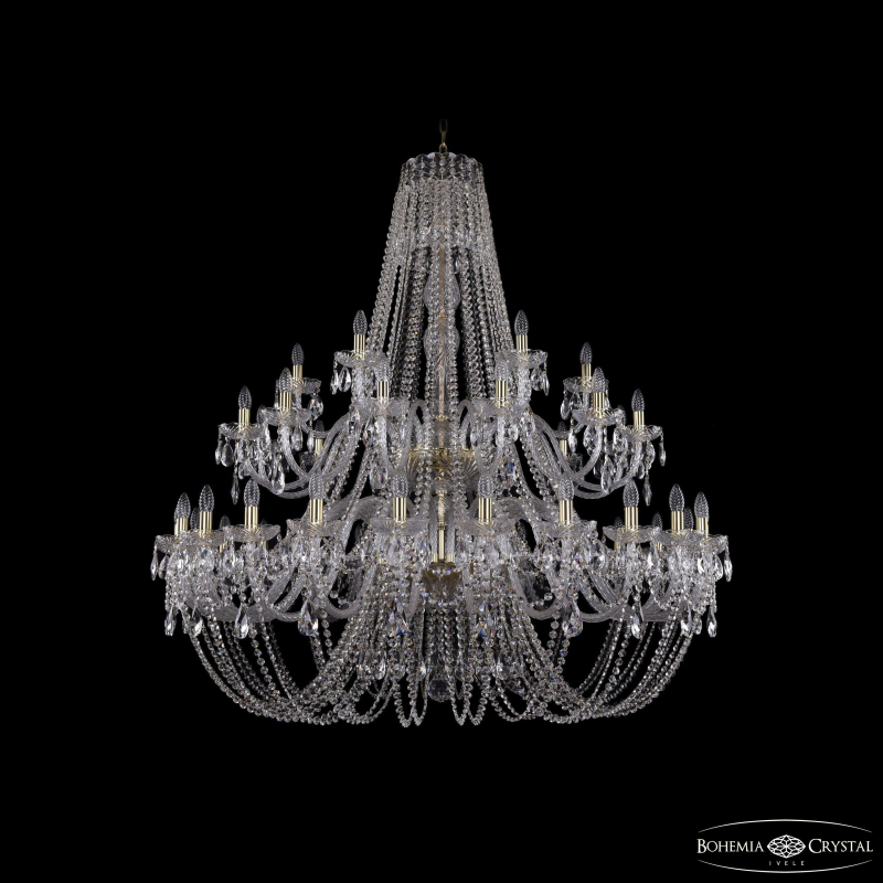 Подвесная люстра Bohemia Ivele Crystal 1406/24+12+6/530/2d G в Санкт-Петербурге