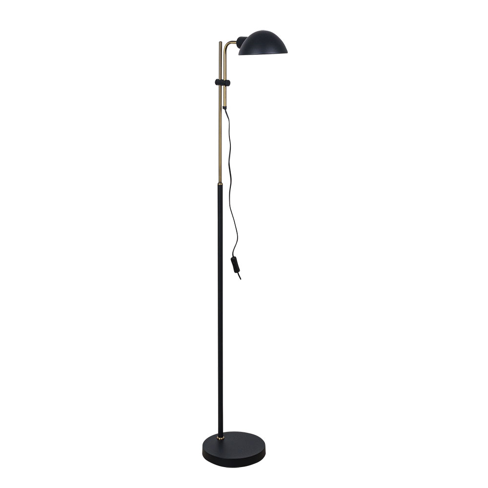 Торшер Arte Lamp Zetta A7055PN-1BK в Санкт-Петербурге