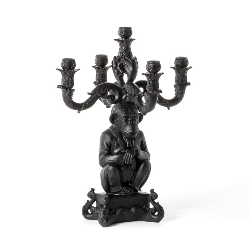 Канделябр Burlesque Chimp Black Seletti 14870 NER в Санкт-Петербурге