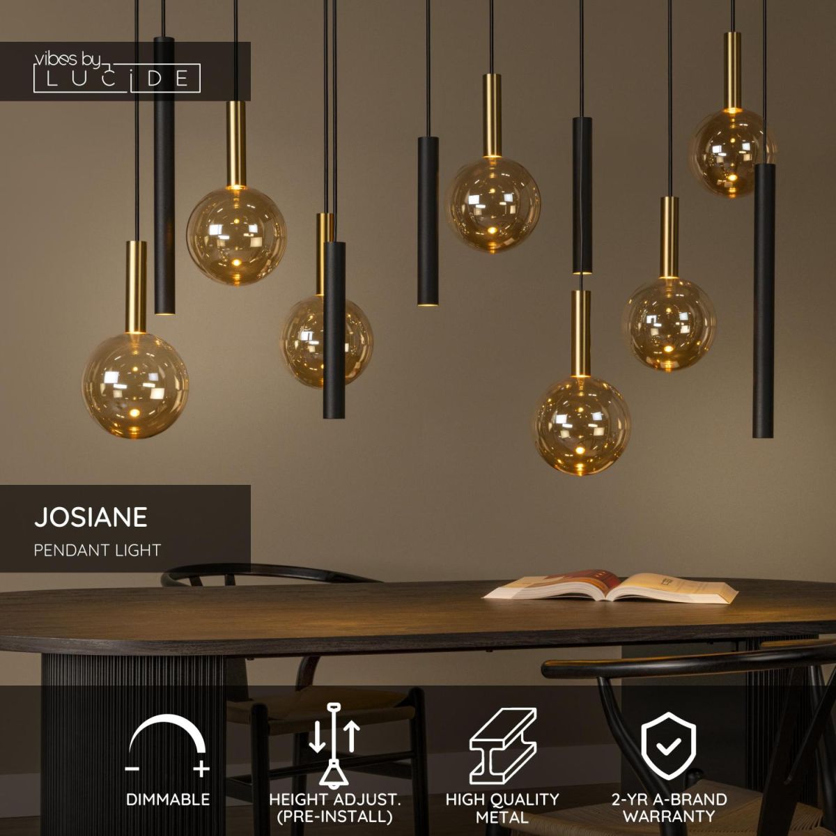 Подвесной светильник Lucide Josiane 21441/12/62 в Санкт-Петербурге