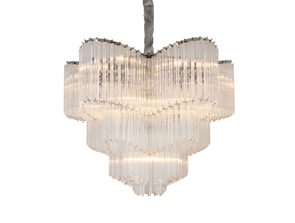 Подвесная люстра Newport Amanda 8918/C nickel М0066829 в Санкт-Петербурге