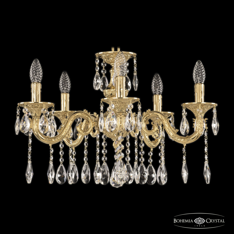 Подвесная люстра Bohemia Ivele Crystal Florence 71201/5/175 A G в Санкт-Петербурге