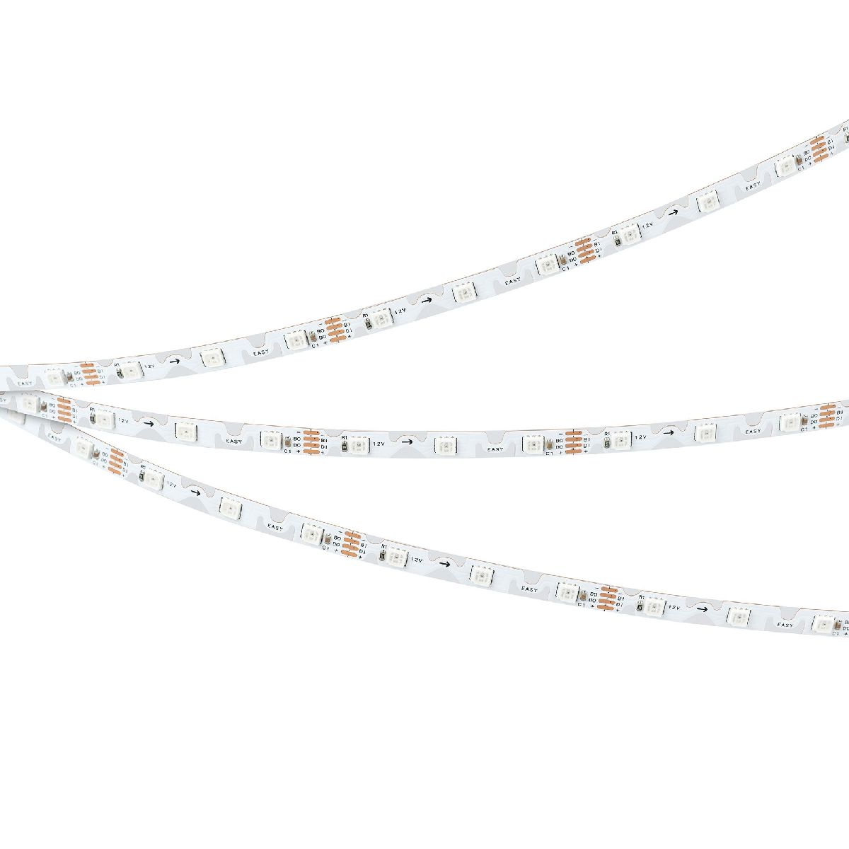Светодиодная лента Arlight SPI-RZ-F60-6mm 12V RGB-PX1-BPT (7 W/m, IP20, 3535, 5m) 044684 в Санкт-Петербурге