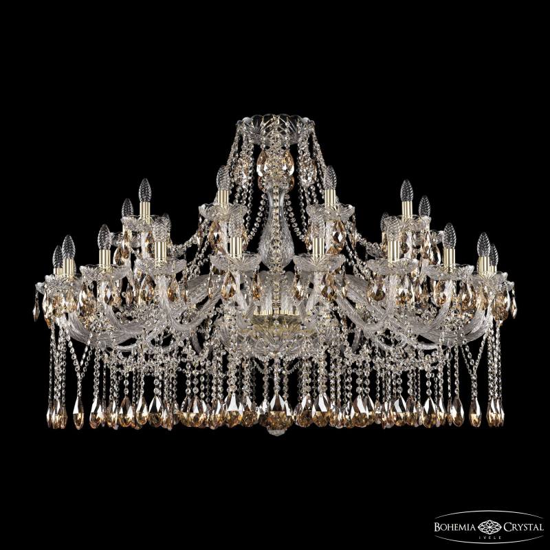 Подвесная люстра Bohemia Ivele Crystal 1413/20+10/460 G K721 в Санкт-Петербурге