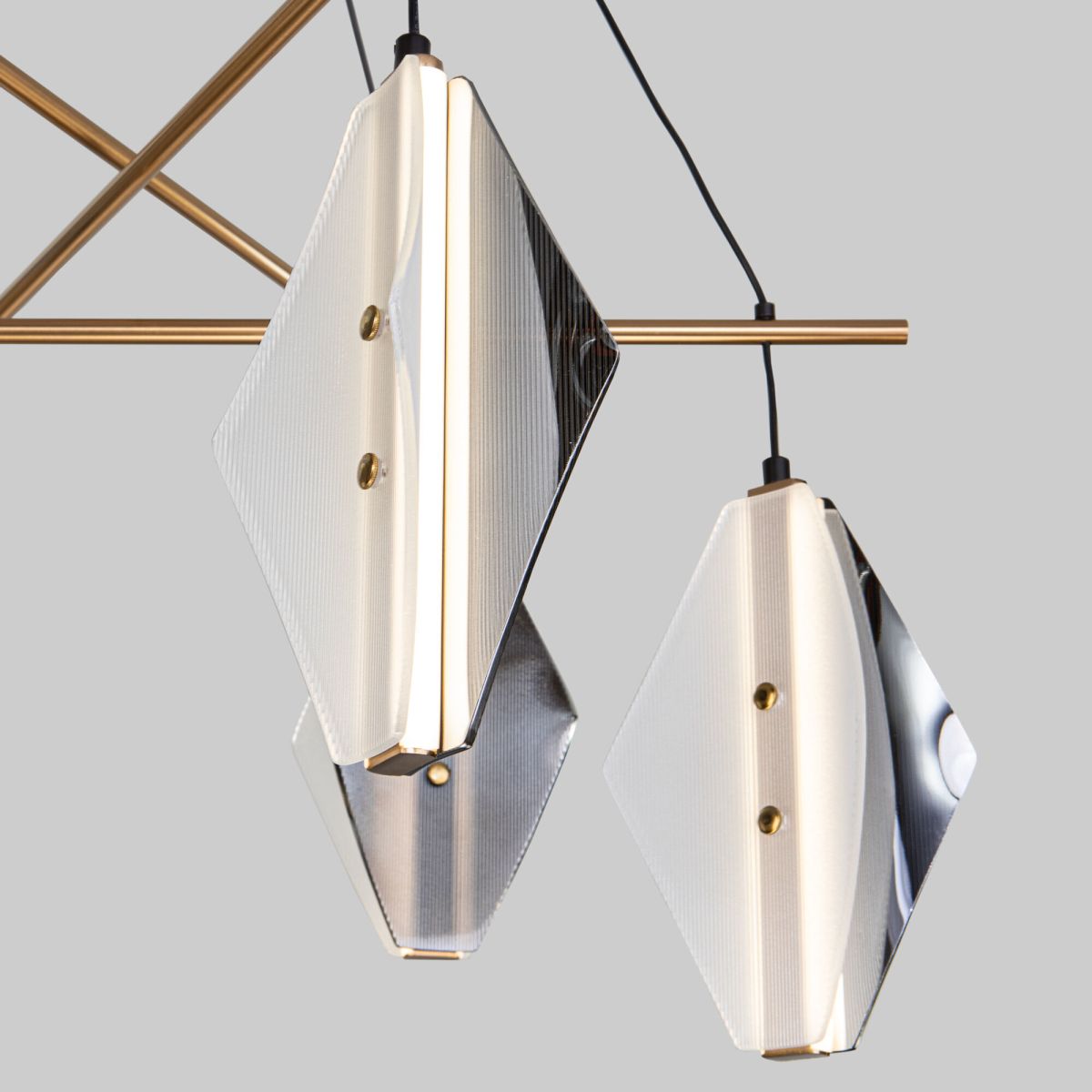 Подвесной светильник Eurosvet Glare 301054 LED латунь a071576 в Санкт-Петербурге