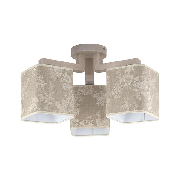 Потолочная люстра TK Lighting 543 Pola Natur 3 в Санкт-Петербурге