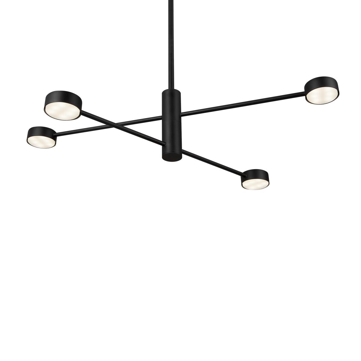 Люстра на штанге Freya Tactic FR5363CL-04B в #REGION_NAME_DECLINE_PP#