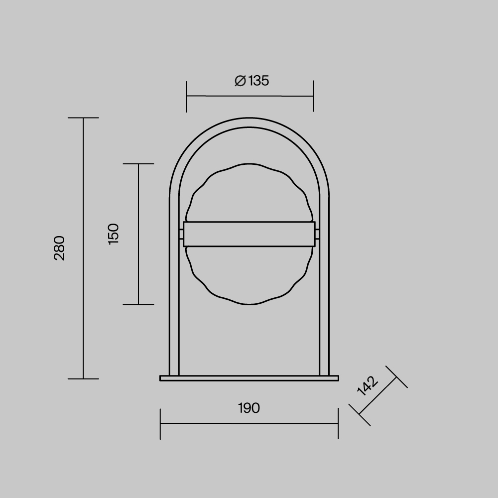Настольная лампа Maytoni Misterio MOD379TL-L4B3K в Санкт-Петербурге