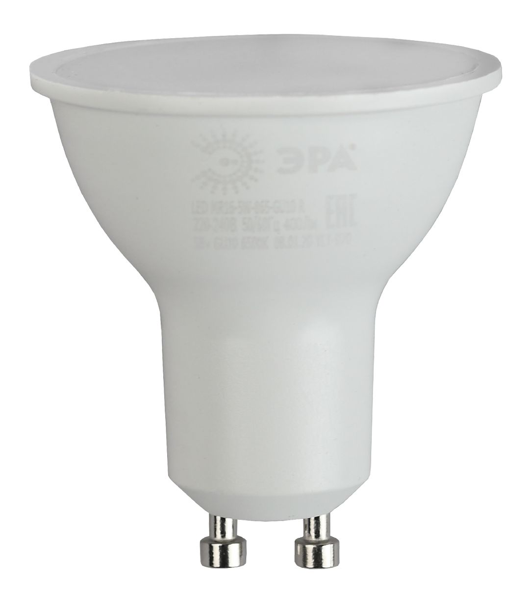 Лампа светодиодная Эра GU10 9W 4000K ECO LED MR16-9W-840-GU10 Б0044089 в Санкт-Петербурге