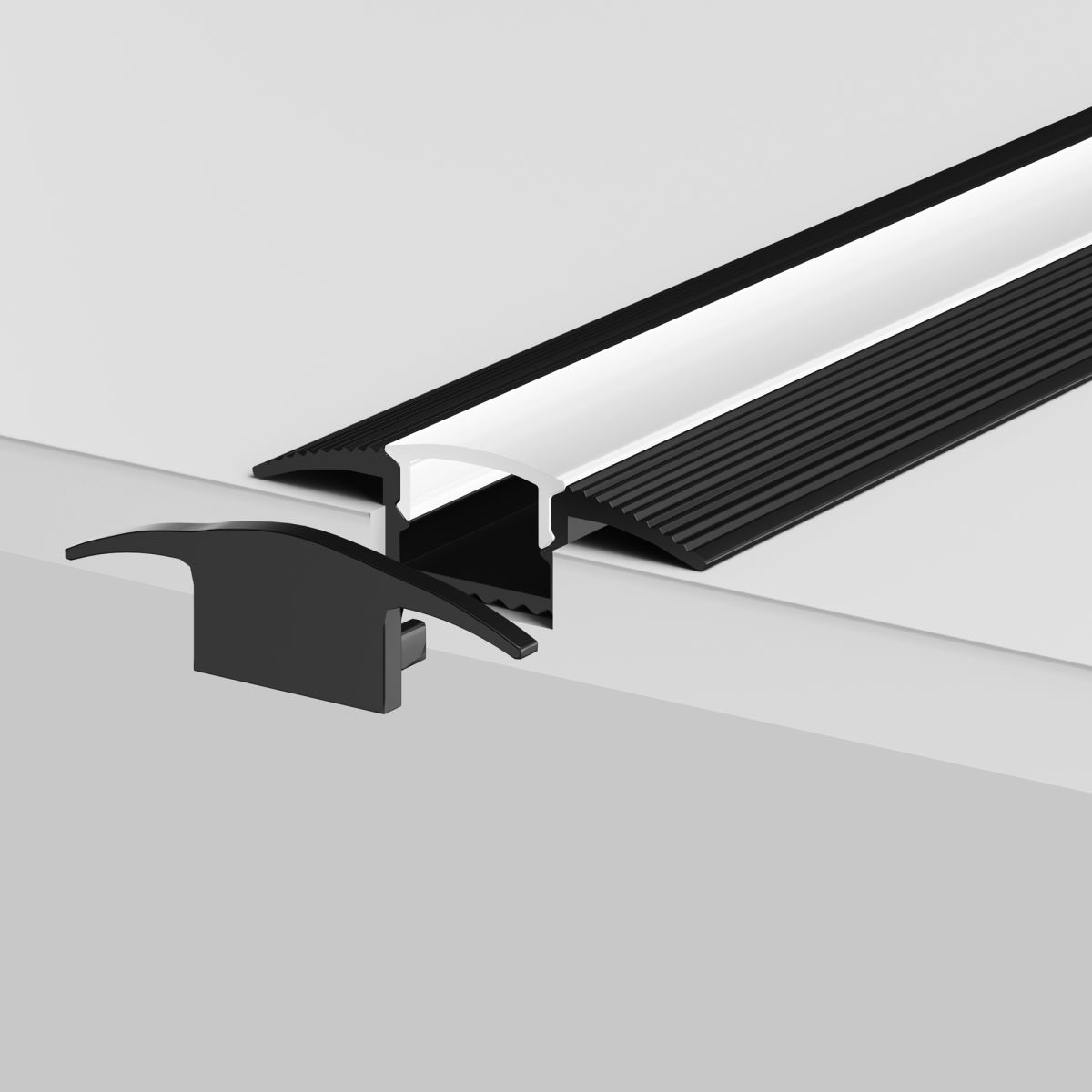 Комплект заглушек (для профиля ALM-3710-B-2M) 2 шт Maytoni Led Strip  642086 в Санкт-Петербурге