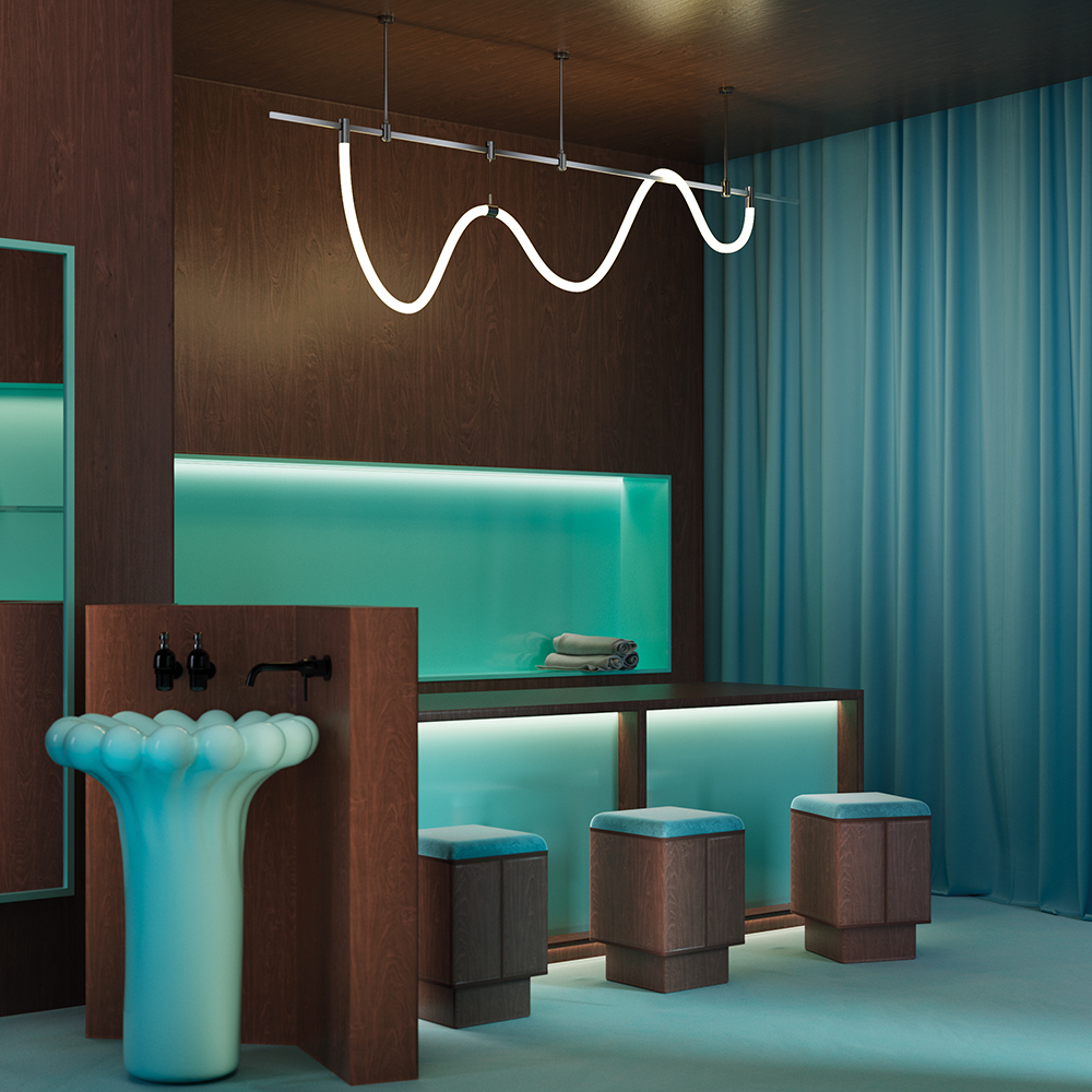 Трековый магнитный светильник Maytoni Technical Tau Flarity TR154-1-27W4K-PT в Санкт-Петербурге