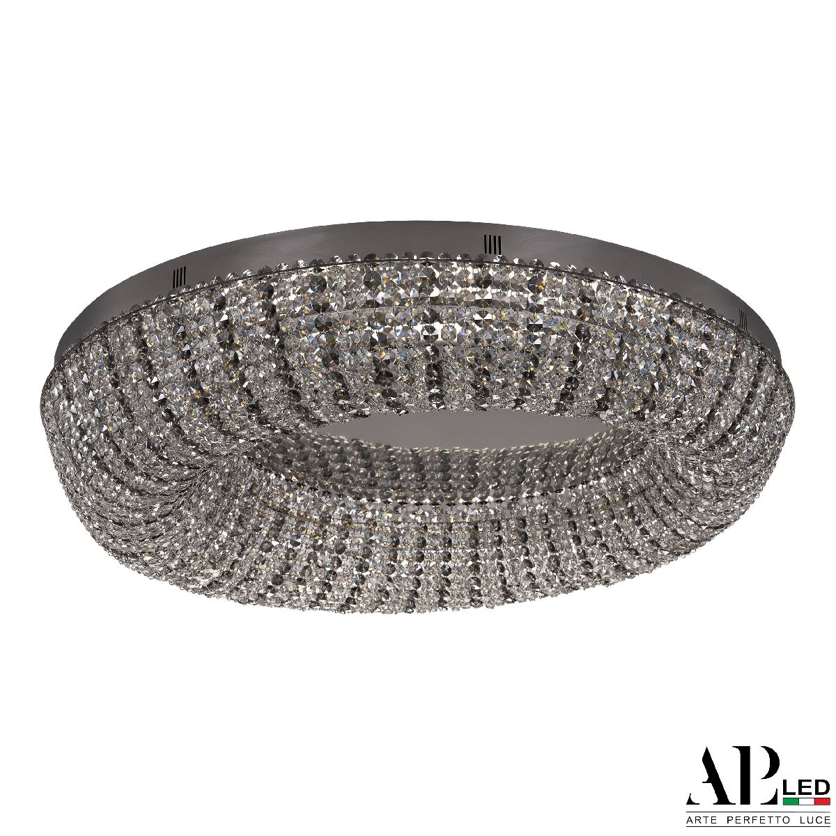 Потолочная люстра Arte Perfetto Luce Sicilia SH610.2.80.R.Ni.4000.Clear.731 в Санкт-Петербурге