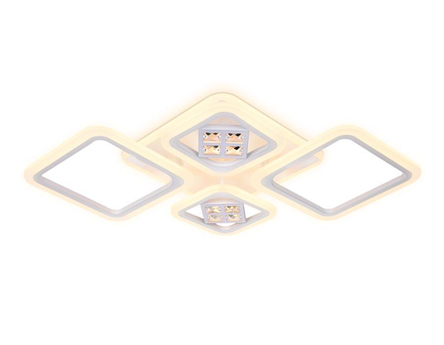 Потолочная светодиодная люстра Ambrella Light Acrylica Ice FA286 в Санкт-Петербурге