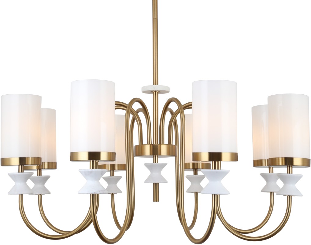 Люстра на штанге Stilfort Мрамарис 1054/05/08P в Санкт-Петербурге