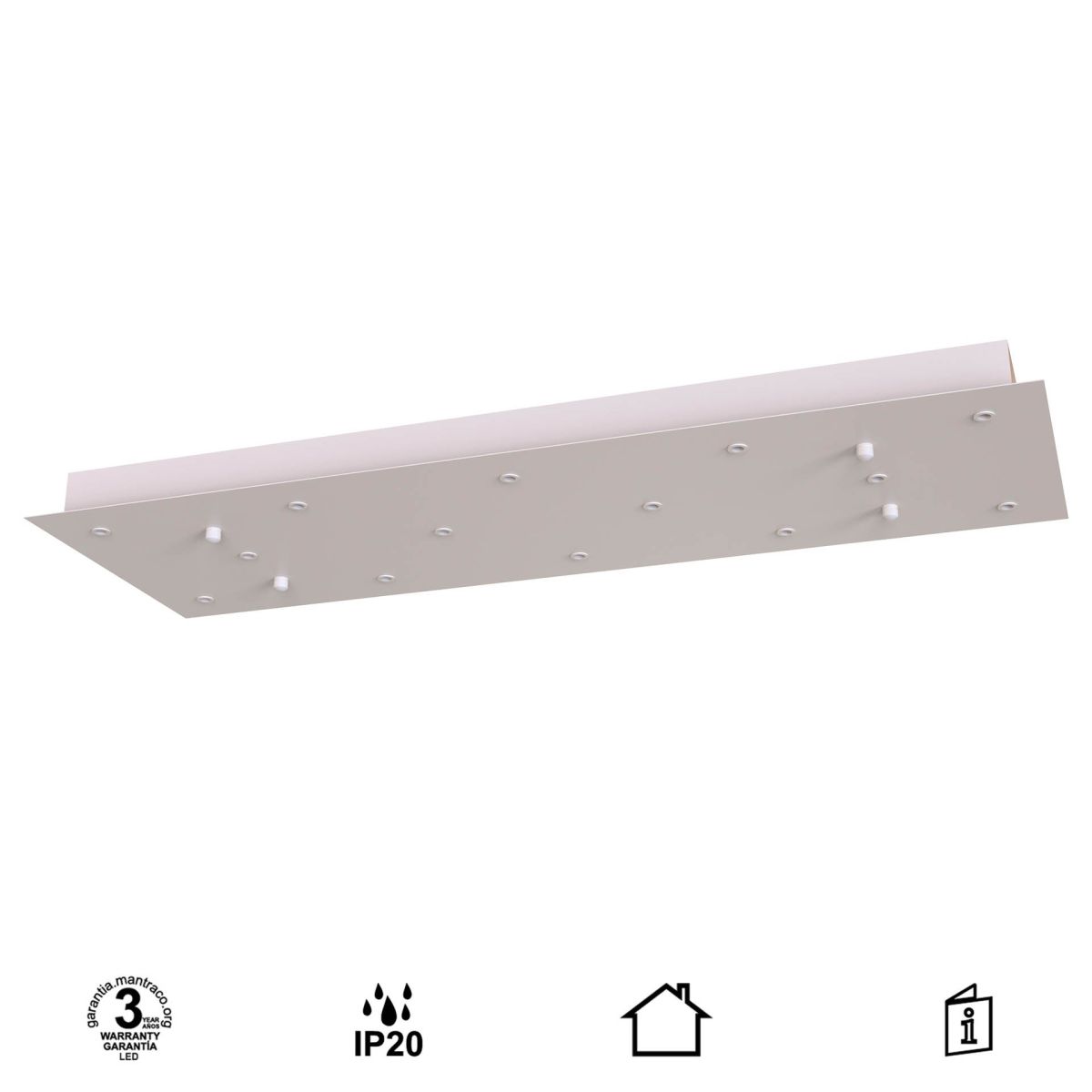 Основание потолочное 14L Mantra Modular Light Florones 9390 в Санкт-Петербурге
