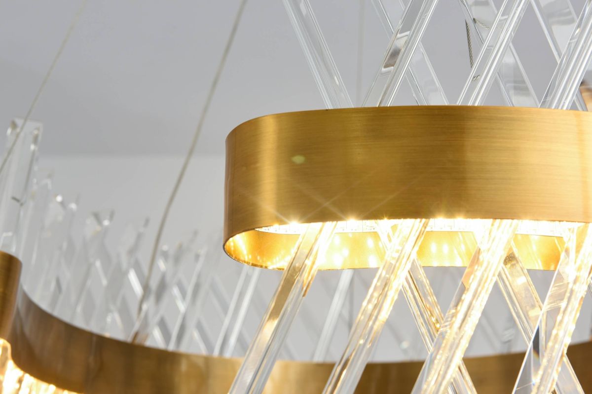 Подвесная люстра Lumina Deco Ringletti LDP 8016-600 MD в Санкт-Петербурге