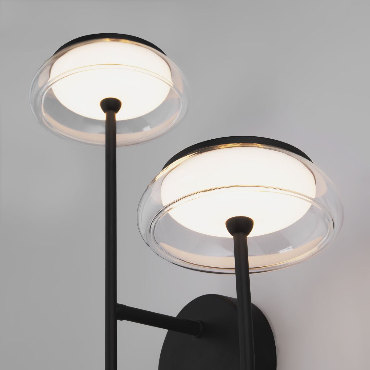 Бра Eurosvet Fungo 50388/2 LED черный a068860 в #REGION_NAME_DECLINE_PP#
