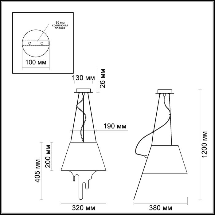 Подвесной светильник Odeon Light Maestro 3978/1 в Санкт-Петербурге