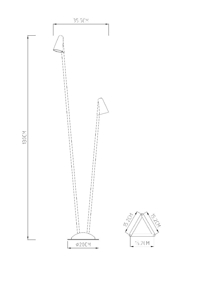 Ландшафтный светильник Arte Lamp Muphrid A4109PA-2BK в Санкт-Петербурге