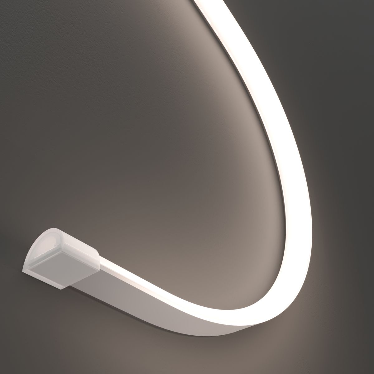 Термостойкий гибкий неон 13x7 24В 9,6Вт/м 4000K IP67 5м (вертикальный изгиб) 432055 в Санкт-Петербурге