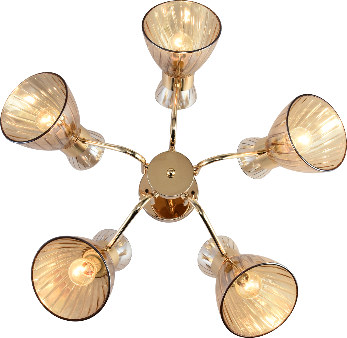 Люстра Rivoli Victoria 9183-305 5хЕ27 60 Вт модерн в #REGION_NAME_DECLINE_PP#