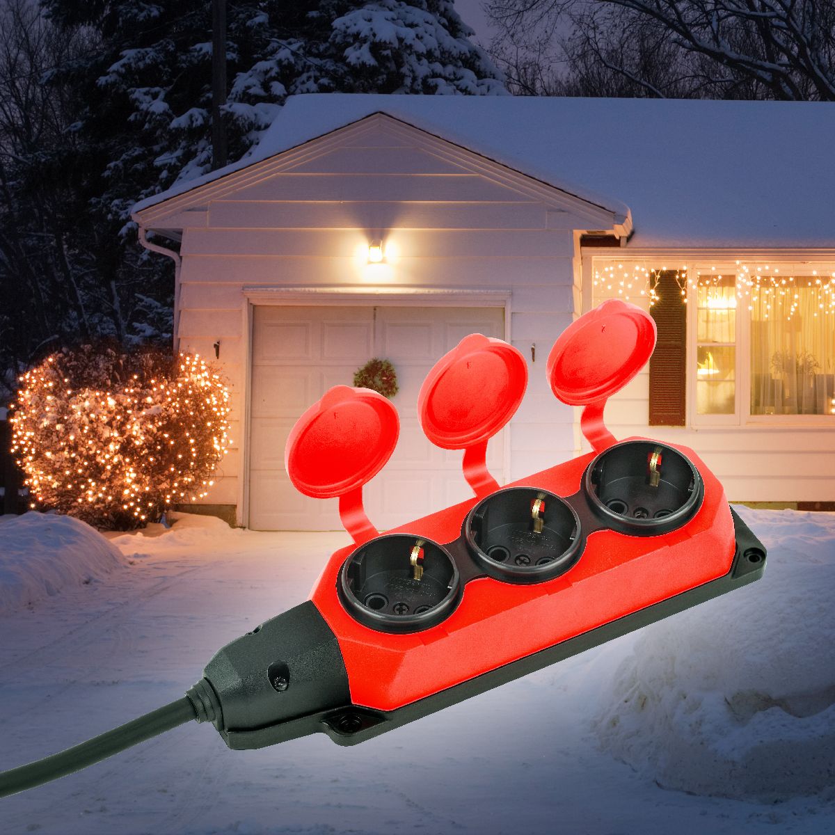 Удлинитель силовой Эра UK-3e-3x1,5-20m-IP44(KG) Б0057581 в Санкт-Петербурге