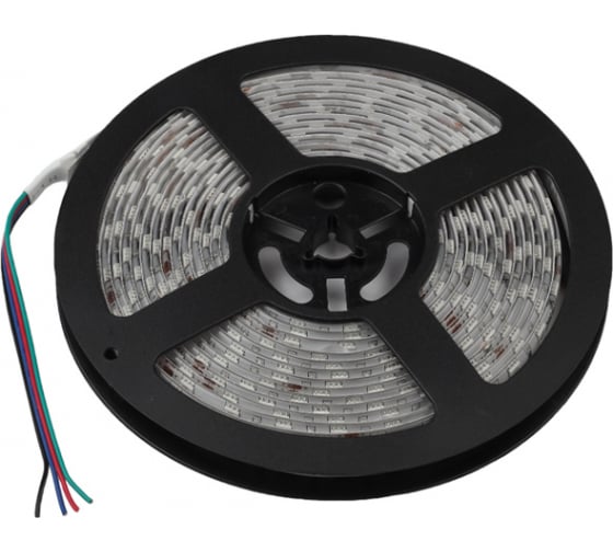 Светодиодная влагозащищенная лента ЭРА 14,4W/m 60LED/m 5050SMD RGB 5M LS5050-14,4-60-24-65-RGB-5m Б0043115 в Санкт-Петербурге