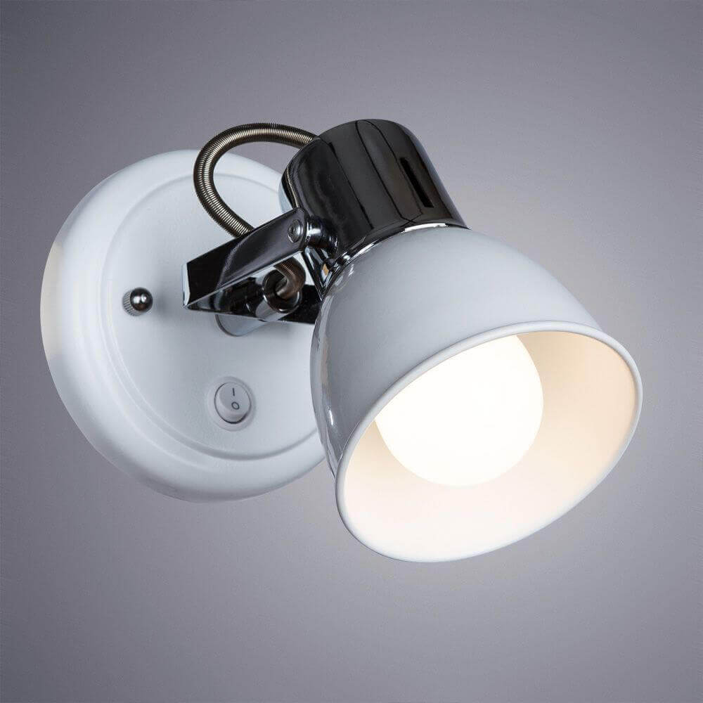 Спот Arte Lamp A1677AP-1WH в #REGION_NAME_DECLINE_PP#