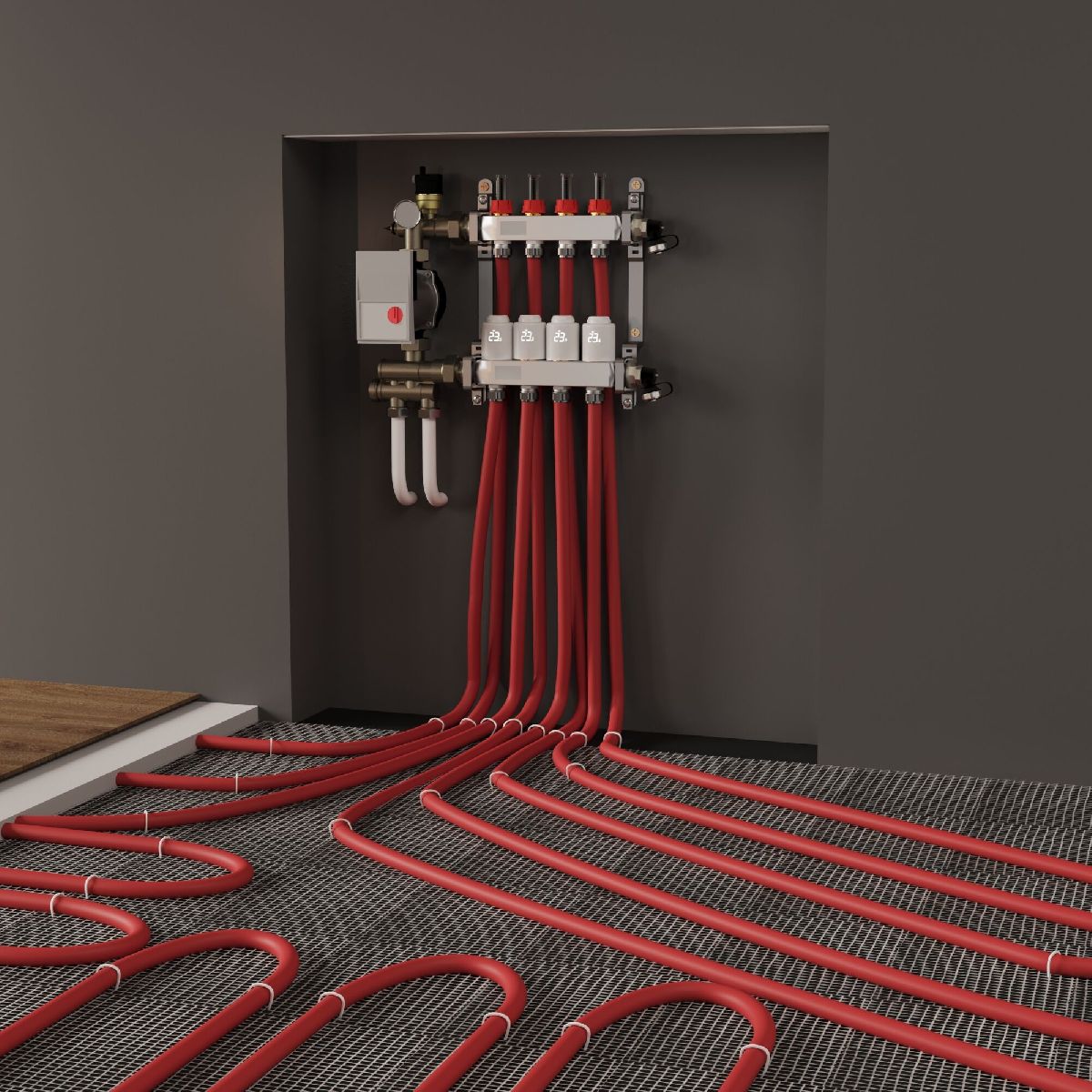 Умный терморегулятор отопления Elektrostandard 76265/00 4690389192371 a061850 в Санкт-Петербурге