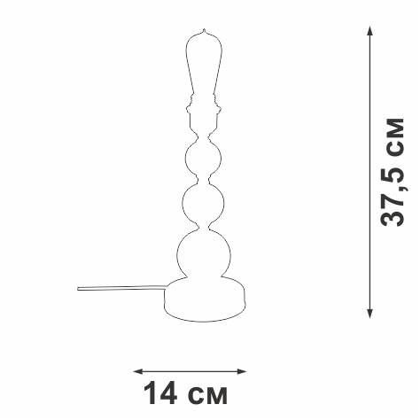 Настольная лампа Vitaluce V2939-0/1L в Санкт-Петербурге